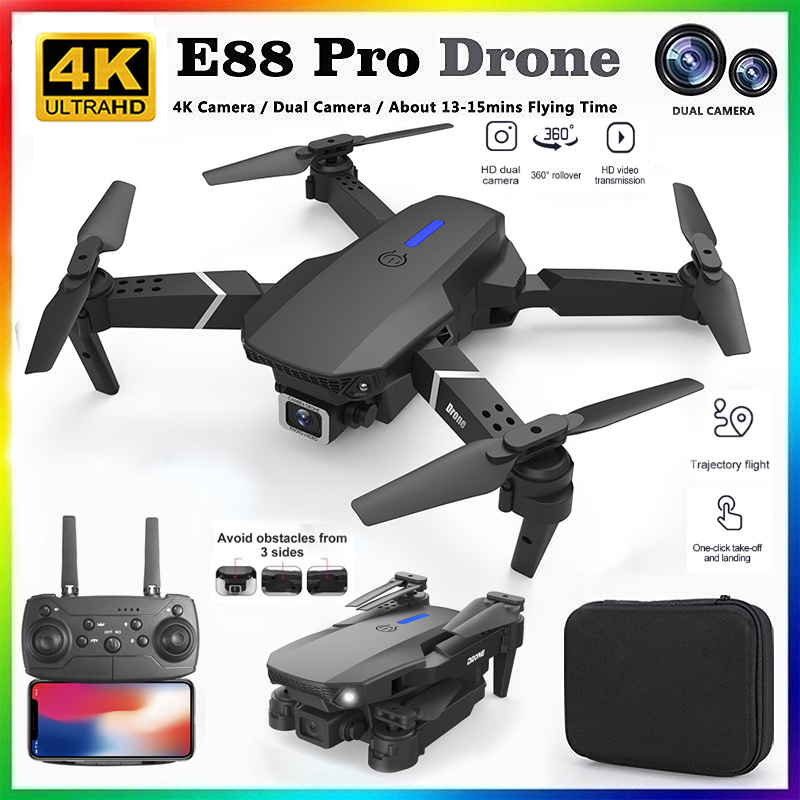 Drone Camera Night Vision - Nuevo Dron RC Profesional E88 2026