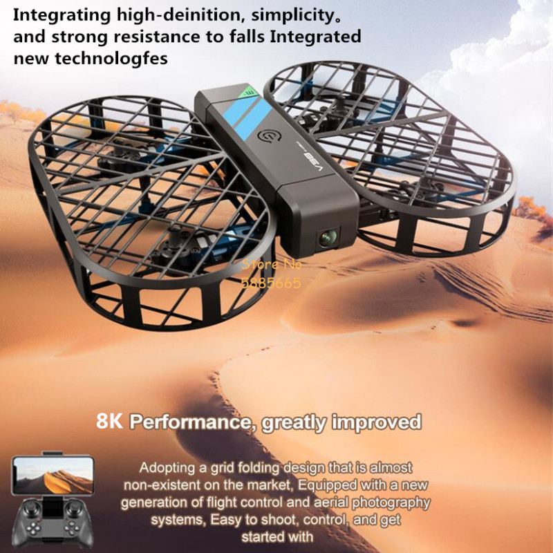 Drone Camera 4K - Cámara HD 8K 360 ° Protección