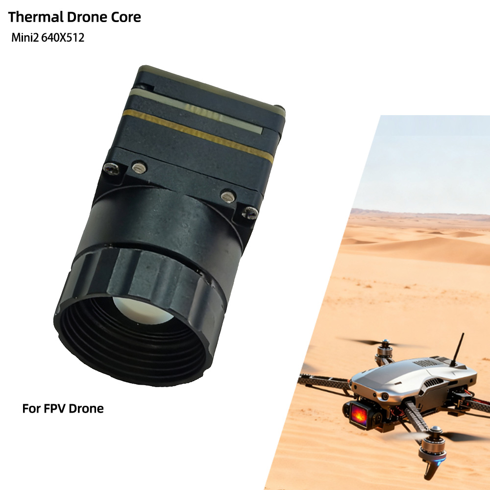 Drone Camera Thermal - Cámara de imagen térmica analógica Iray