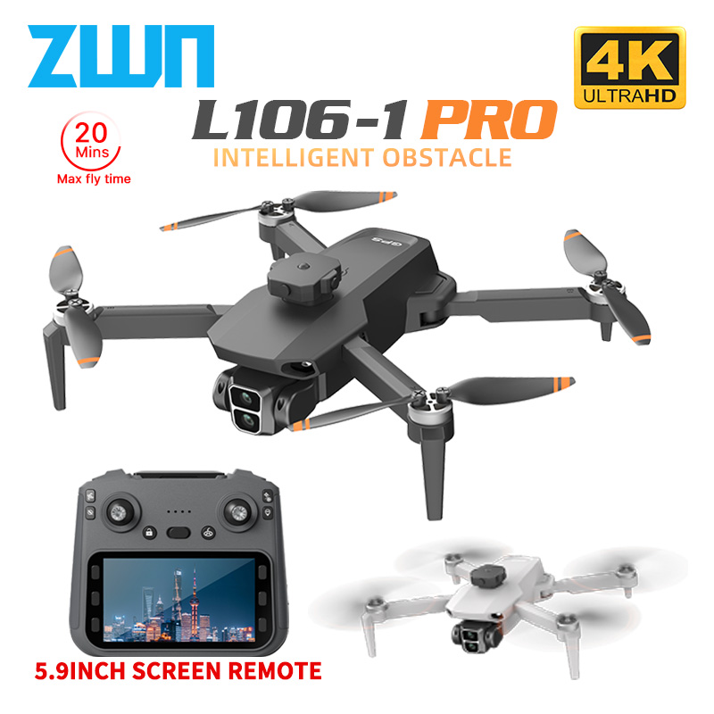 Drone Camera Professional - L106-1PRO GPS Drone profesional con pantalla