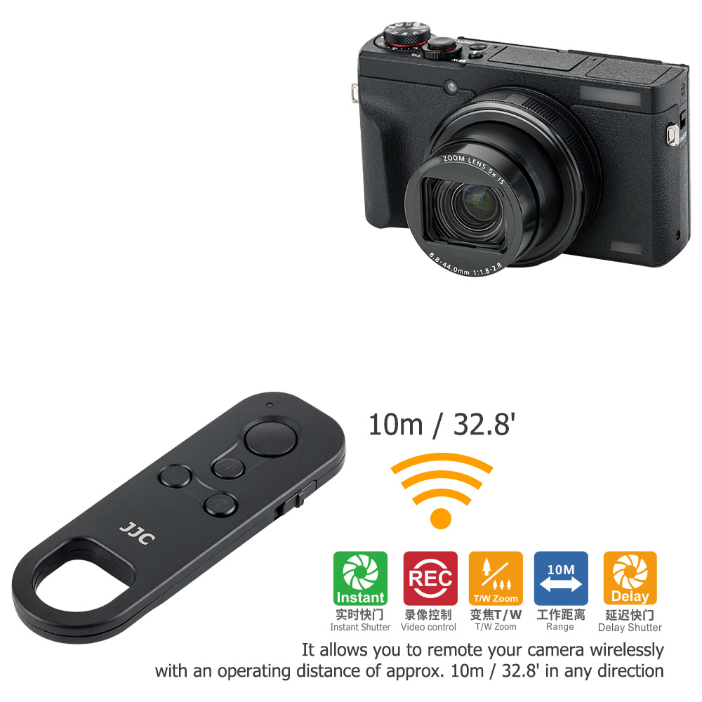 Canon Camera Eos M50 Mark Ii - JJC BR-E1 Control remoto Bluetooth para