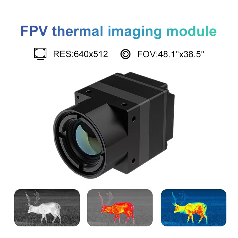 Drone Camera Thermal - Cámara Térmica FPV con Interfaz CVBS