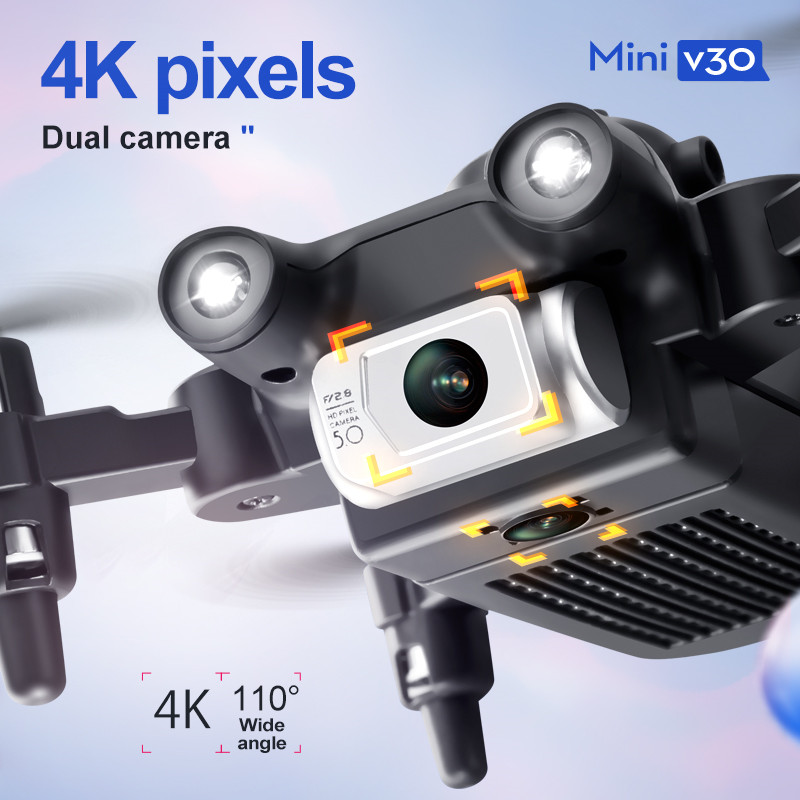 Mini Dron V30 WiFi FPV con cám - Drone Camera Night Vision reseña y precio