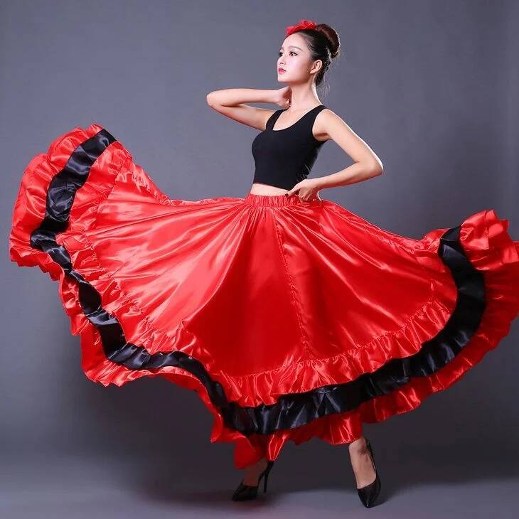 Falda Gitana Española de Flame - Drone Camera Stabilized reseña y precio