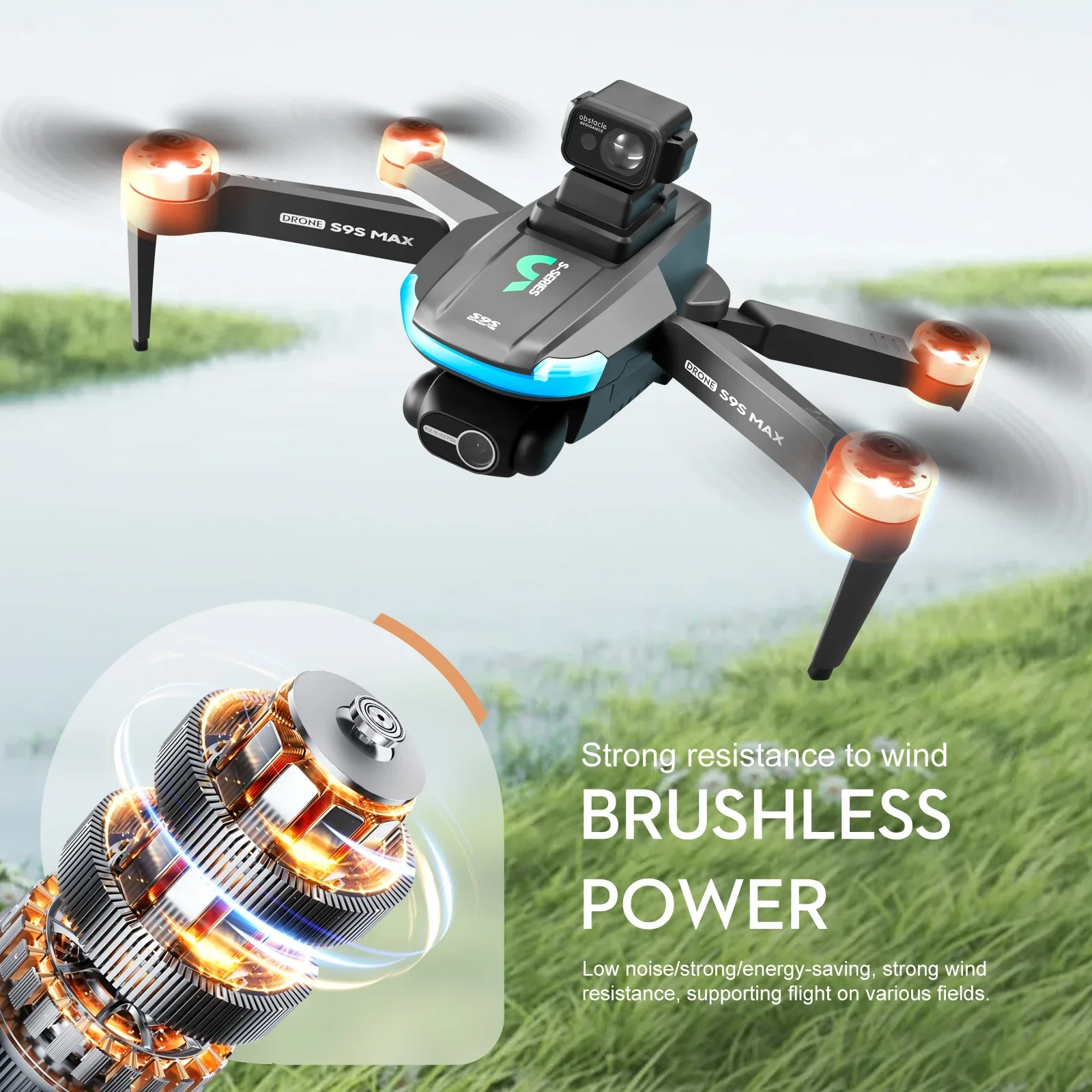 Nuevo S9S MAX MINI Drone 4K 2  - Drone Camera With Gimbal reseña y precio