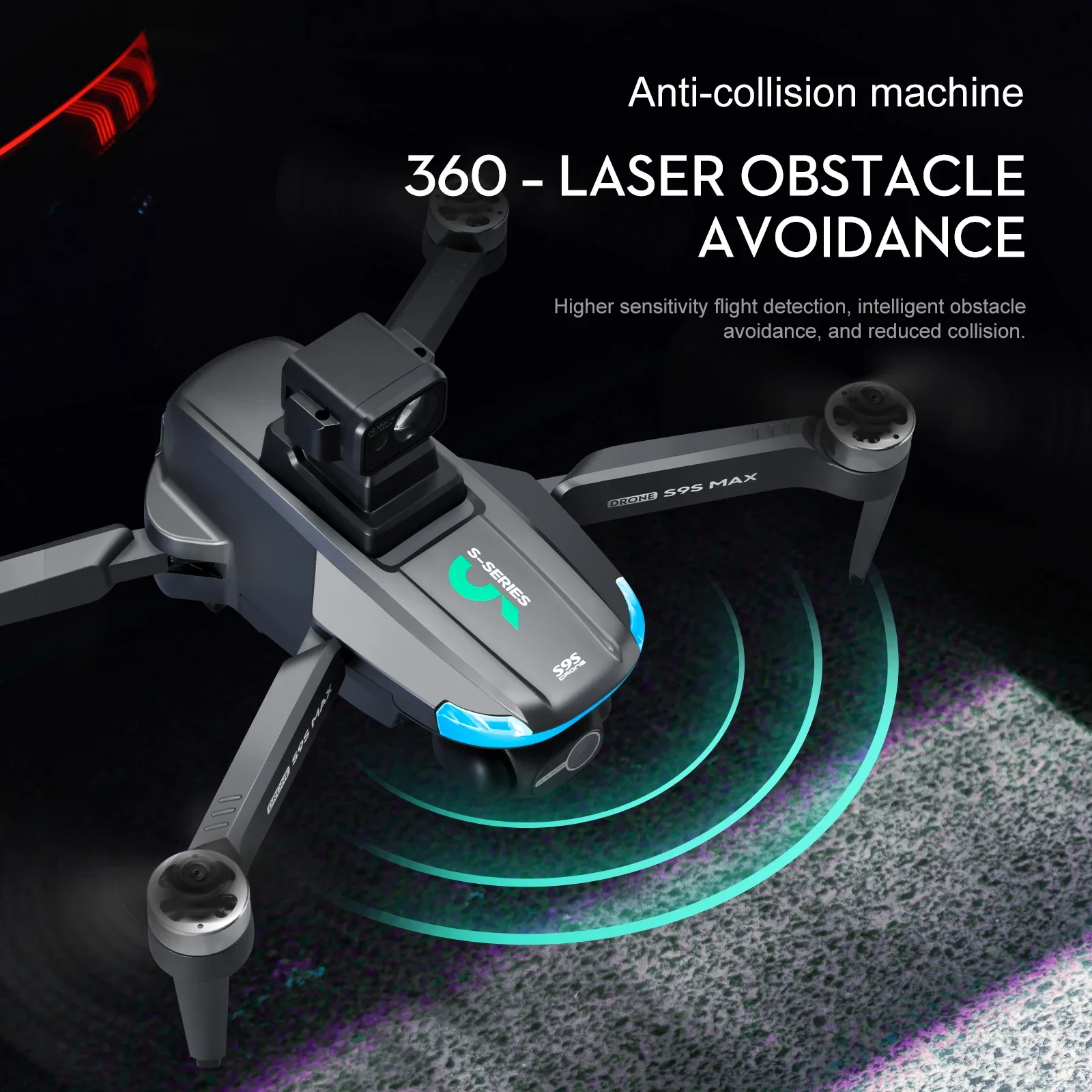 Nuevo S9S MAX MINI Drone 4K 2  - Drone Camera With Gimbal reseña y precio