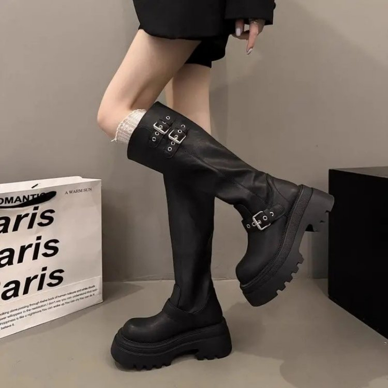 Botas de plataforma gruesa has - Drone Camera Stabilized reseña y precio