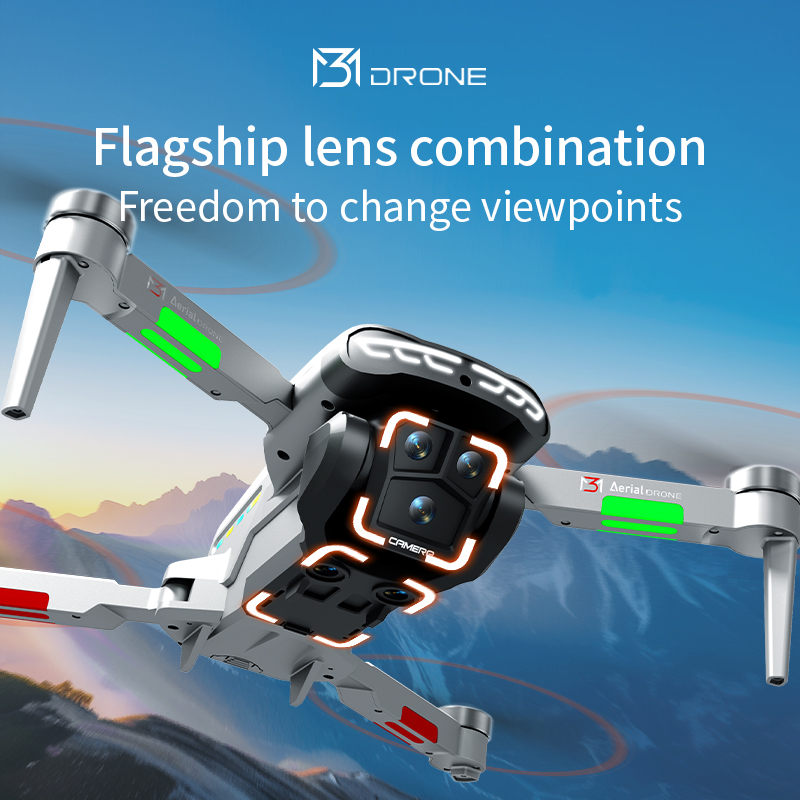 Dron profesional M3 4K HD foto - Drone Camera With Gimbal reseña y precio