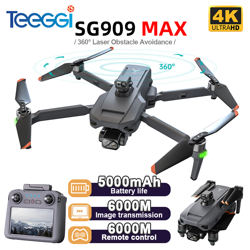 Teeggi SG909 MAX GPS Drone con - Drone Camera With Gimbal reseña y precio