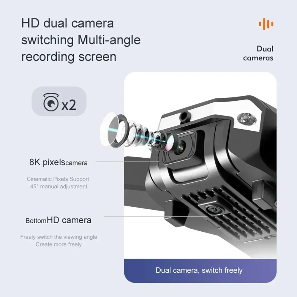 Dron G6 Pro 8K con Cámara Dual - Drone Camera Professional reseña y precio