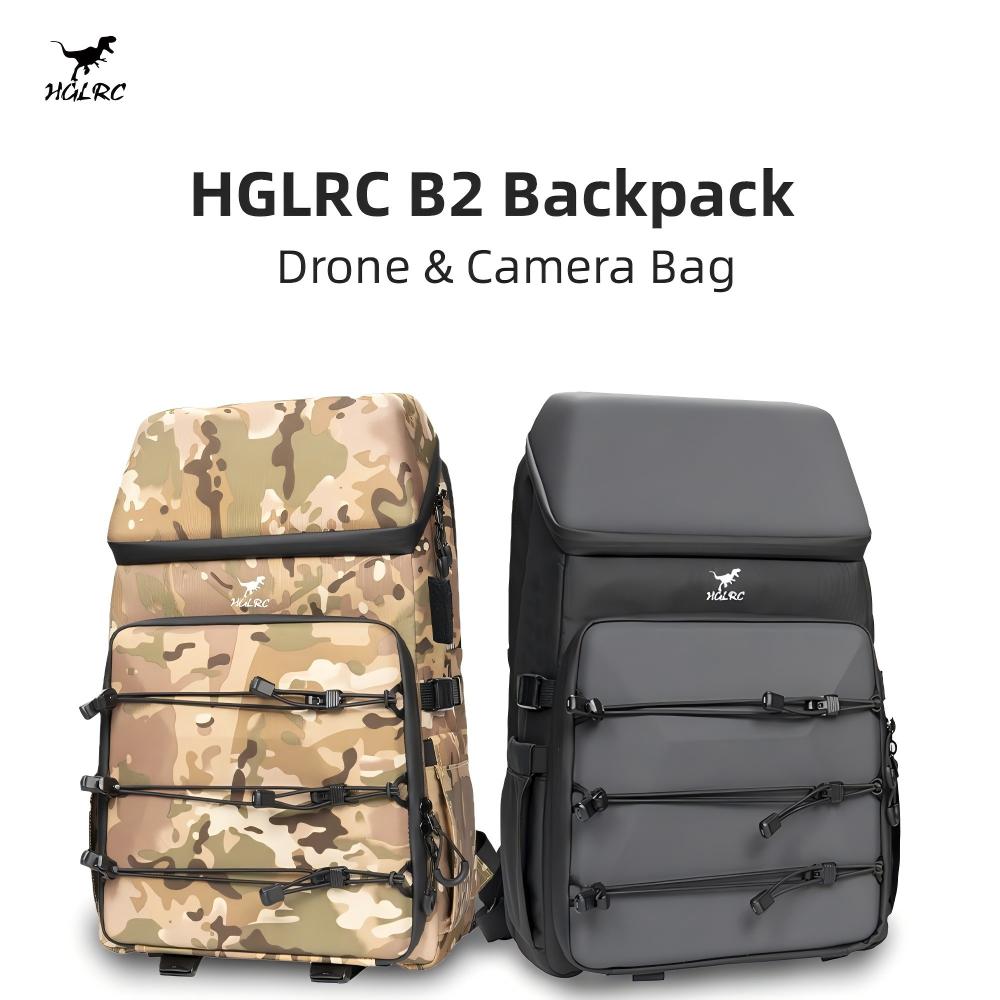 Mochila HGLRC B2 para Dron y C - Drone Camera Case reseña y precio