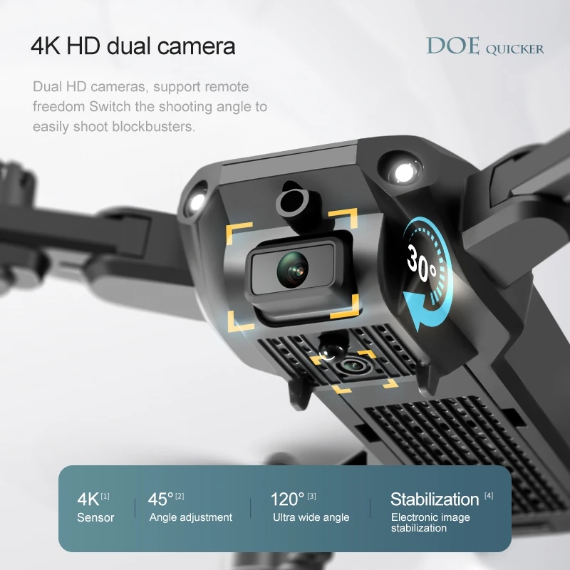 Nuevo Mini Dron 4DRC V23 4K pr - Drone Camera Wide Angle reseña y precio