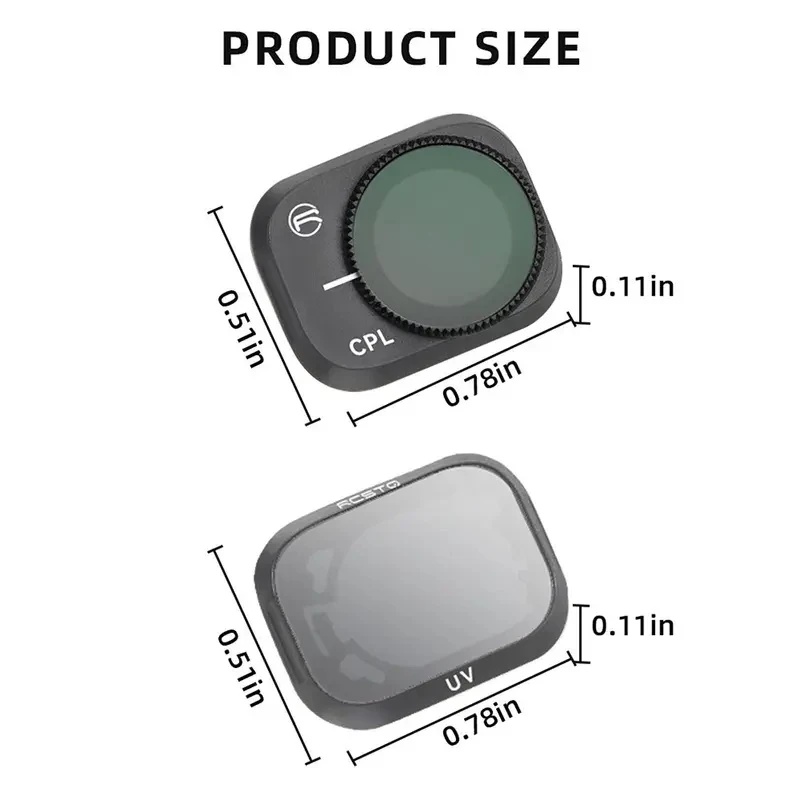Filtro DIY para Dron DJI Mini  - Drone Camera Filter reseña y precio